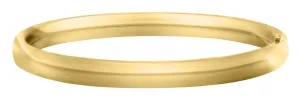 14K Gold Filled Plain Bangle Bracelet