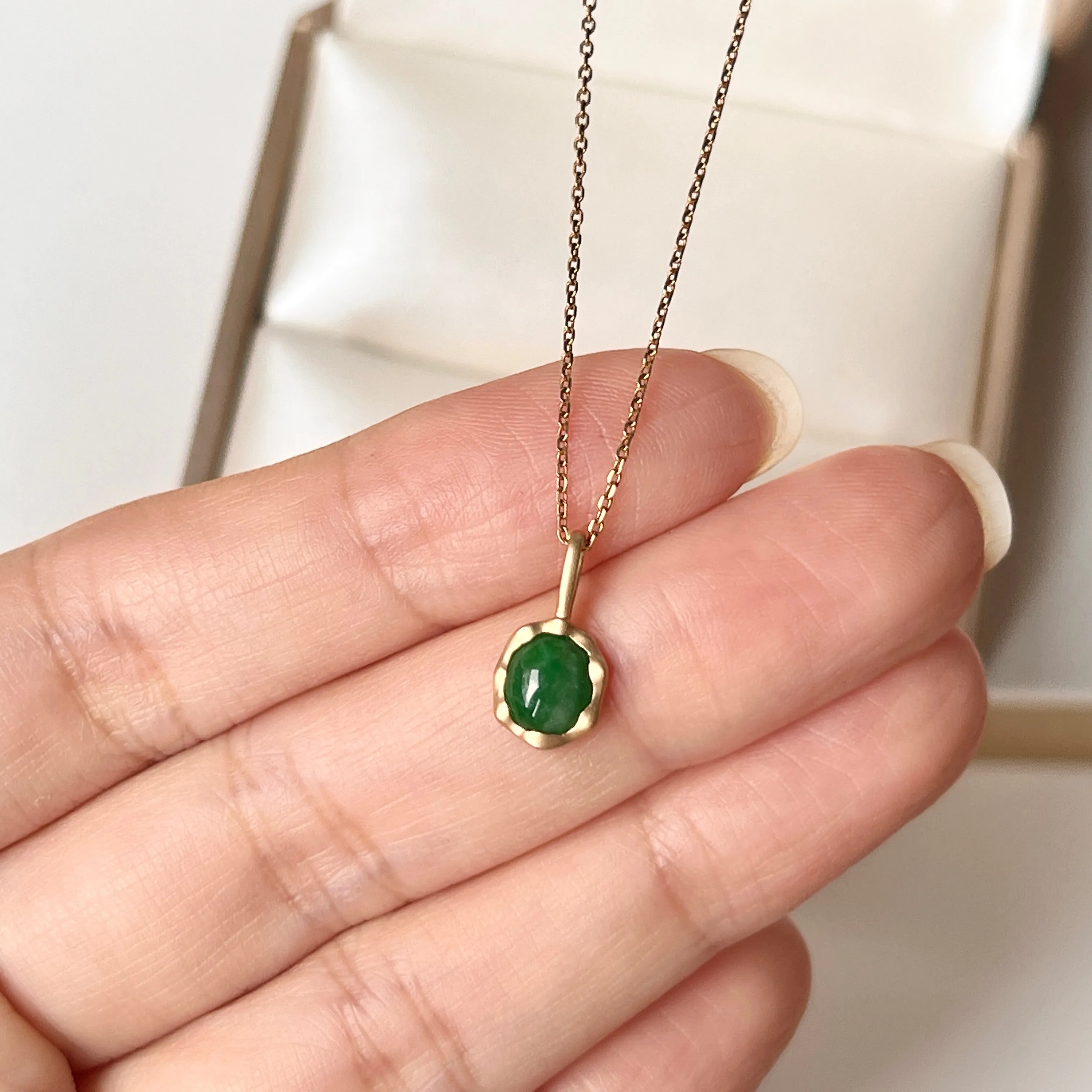 A-Grade Imperial Green Jadeite Colour Galore Pendant No. 172410