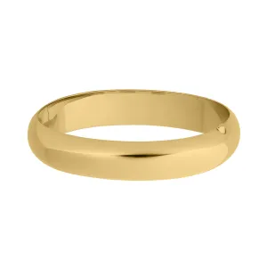 Adult 14K Gold Filled Plain 12mm Bangle