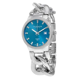 Akribos Xxiv Silver-tone Base metal Ladies Watch AK759SSTQ