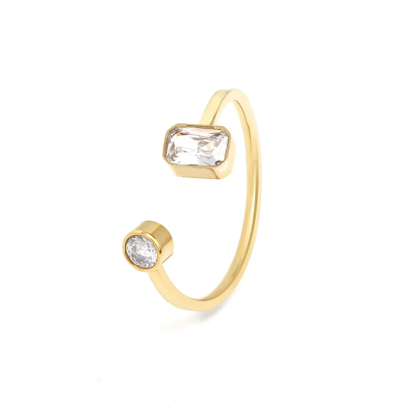 April Diamond Birthstone Gift Set - Yellow Gold