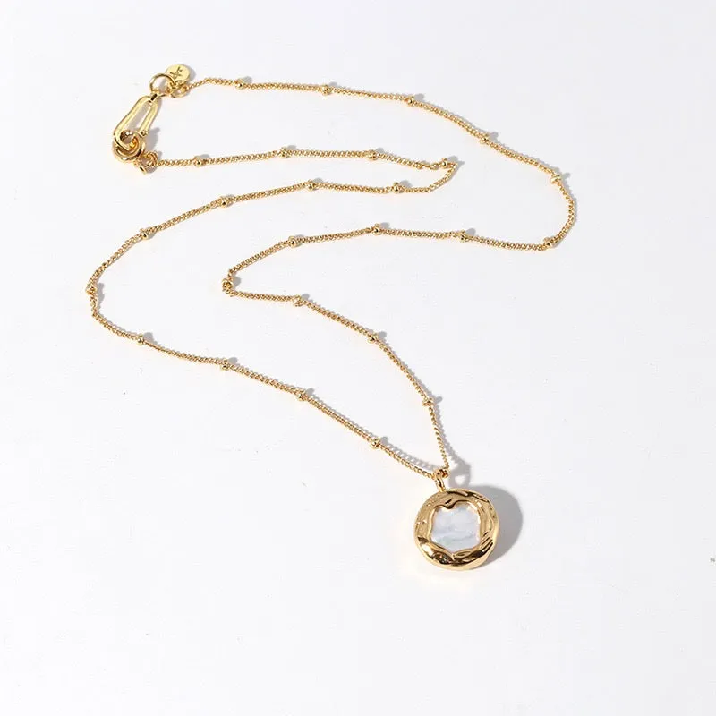 BETTINA Pearl Gold Necklace