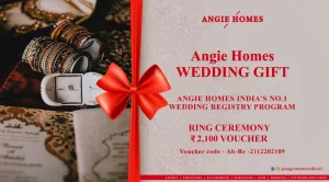 Book Online Wedding Gifts Program with AngieHomes