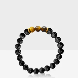 Cat Eye Lava Stone Diffuser Bracelet