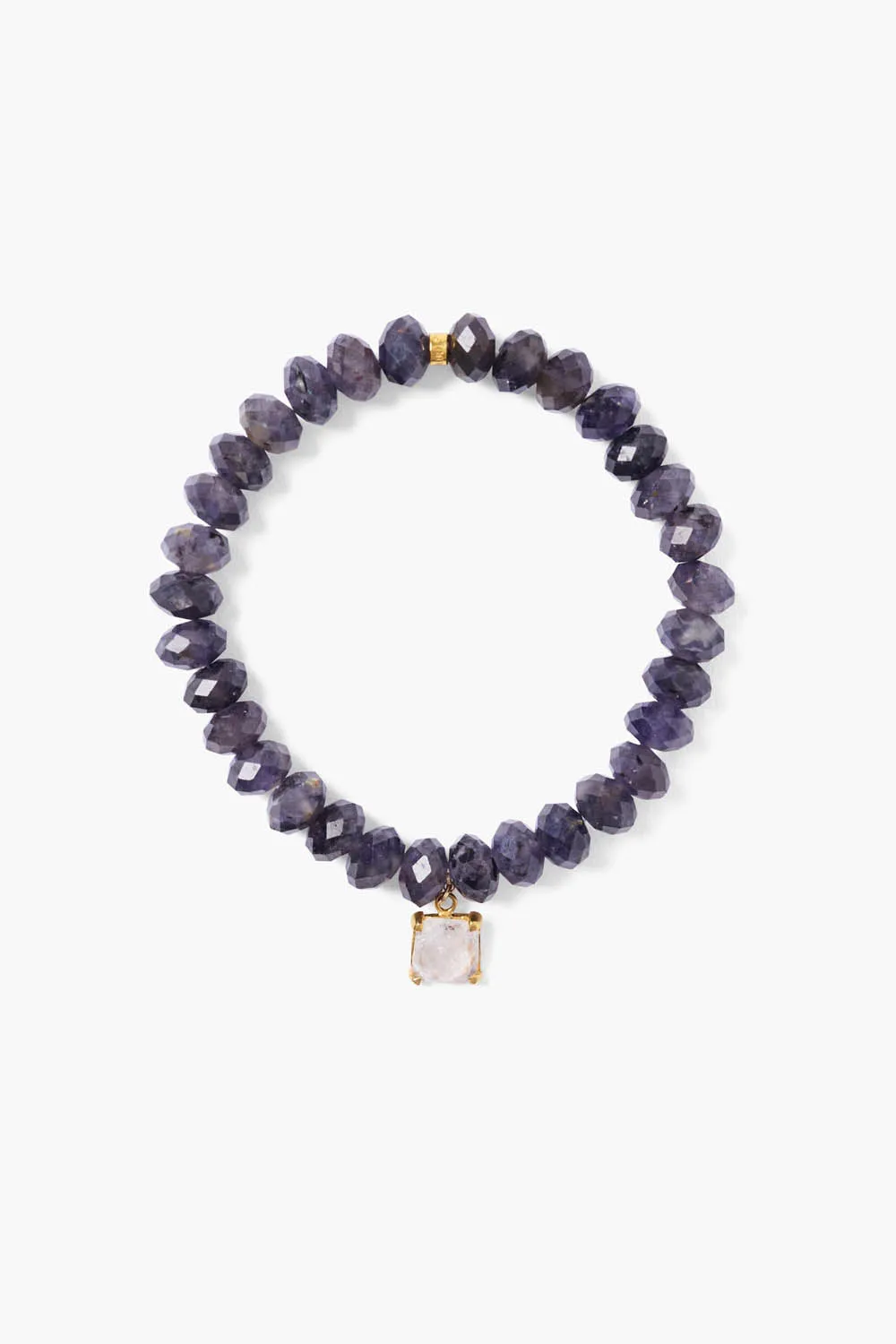 Chan Luu Iolite Charm Charm Bracelet