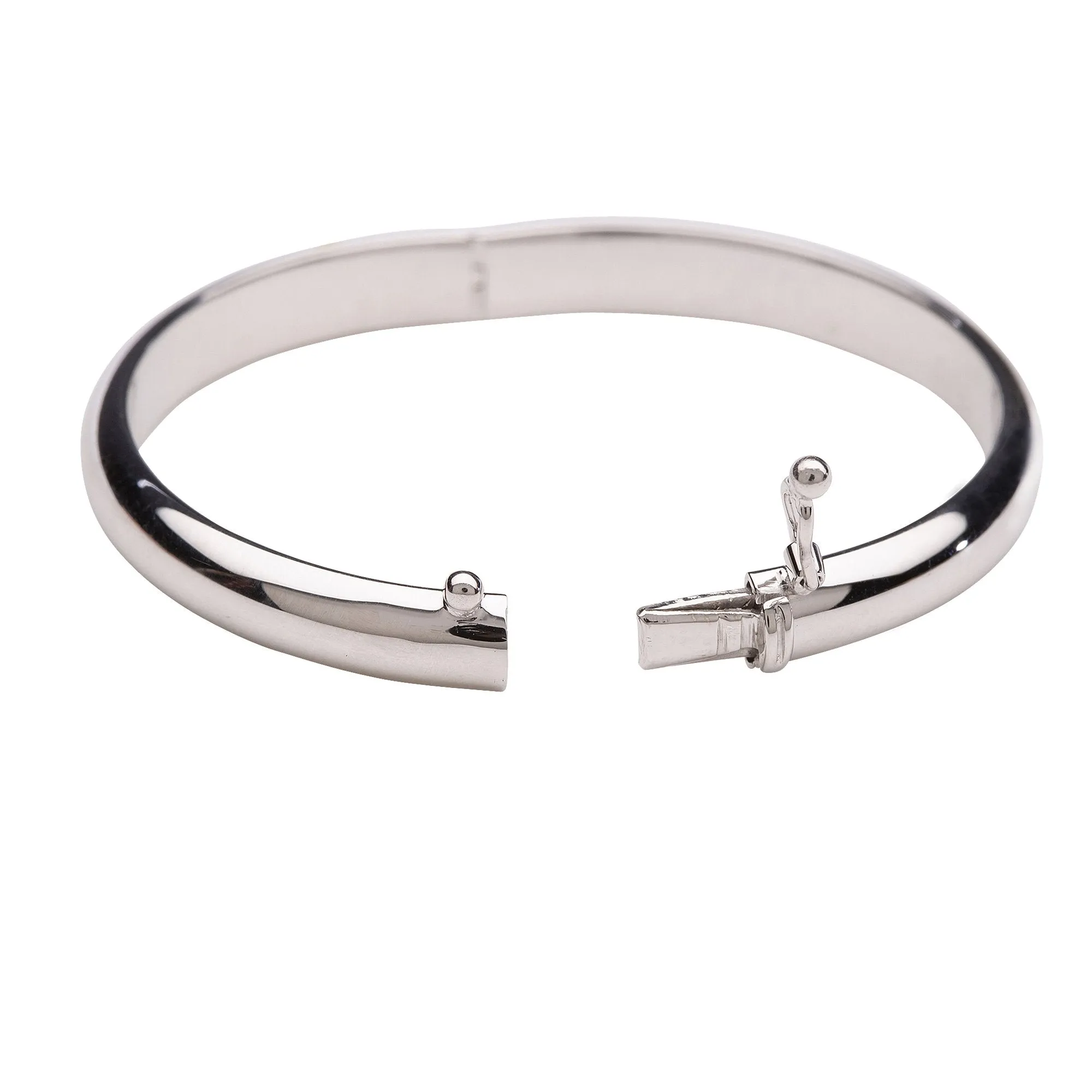 Cherished Moments Classic Sterling Silver Bangle Bracelet