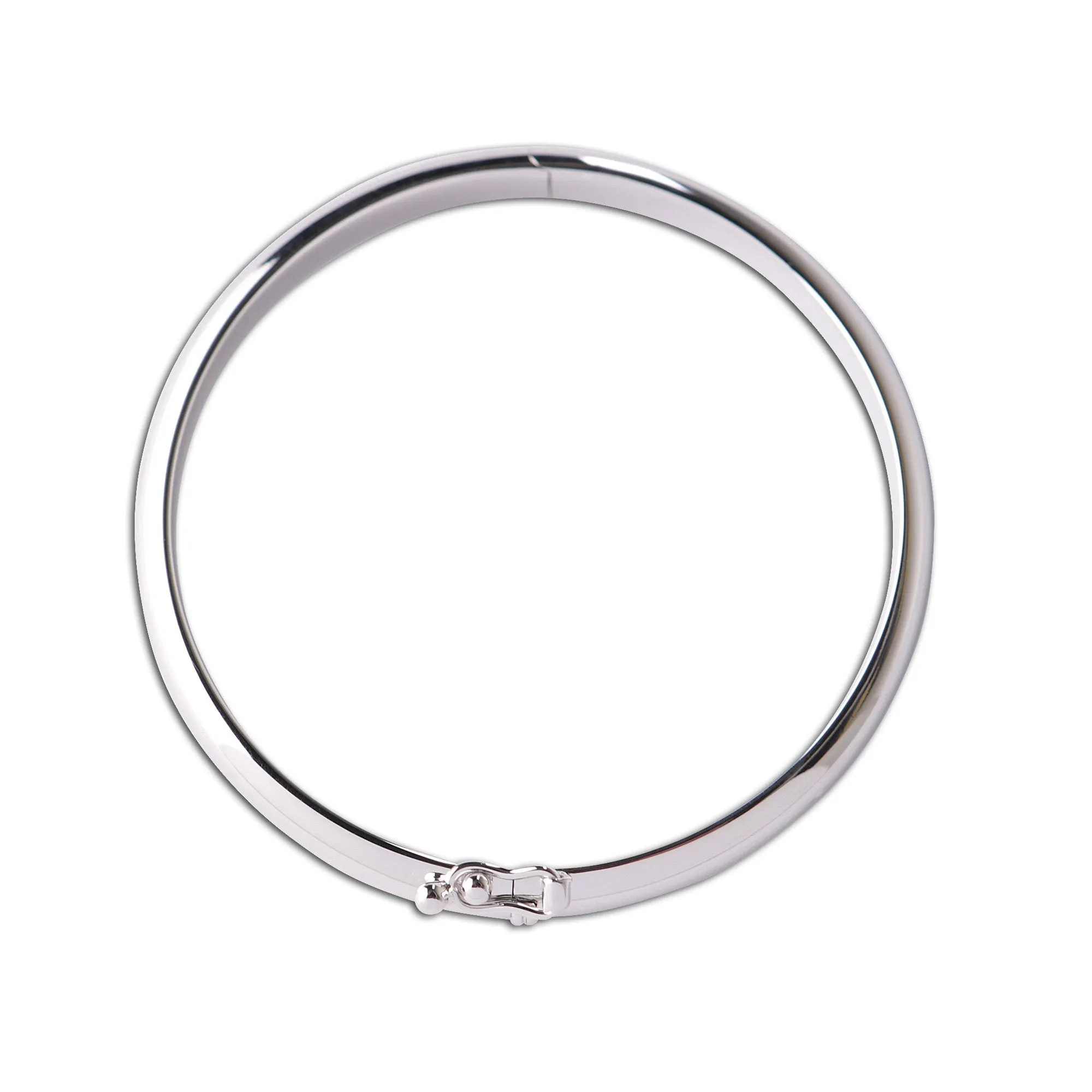 Cherished Moments Classic Sterling Silver Bangle Bracelet