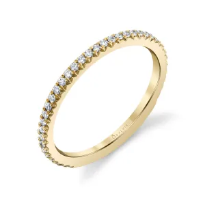 Classic Wedding Band - Vivian 18k Gold Yellow