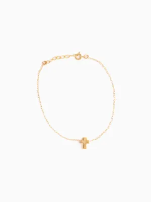 Cross Charm Bracelet