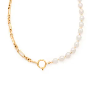 Dual Necklace | Pearl