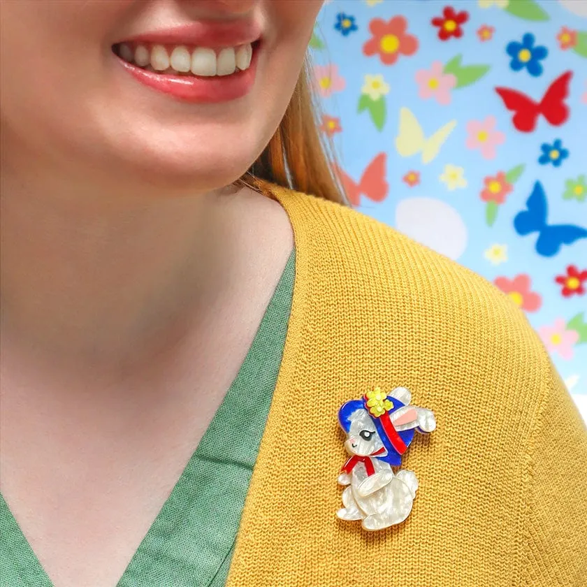 Easter Bunny Brooch