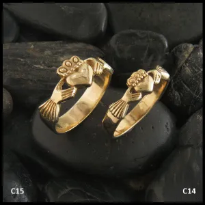 Gold Claddagh Ring