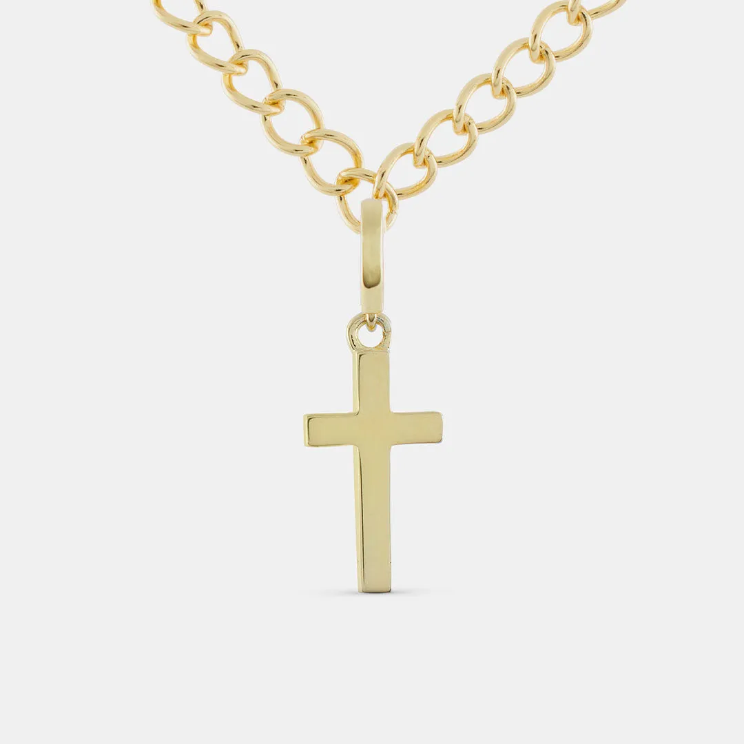 Gold Cross Pendant