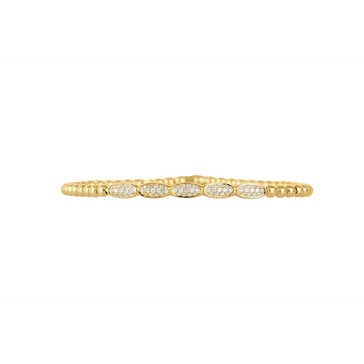 Hulchi Belluni Element 18K Yellow Gold Diamond Bracelet