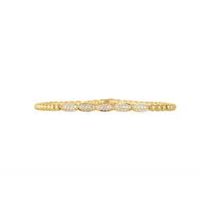 Hulchi Belluni Element 18K Yellow Gold Diamond Bracelet