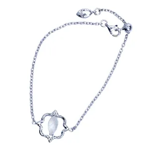 India Affair Moonstone Bracelet Silver