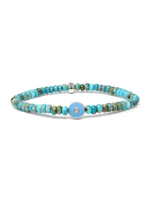 Jac Jo Evil Eye Lifesaver Bracelet