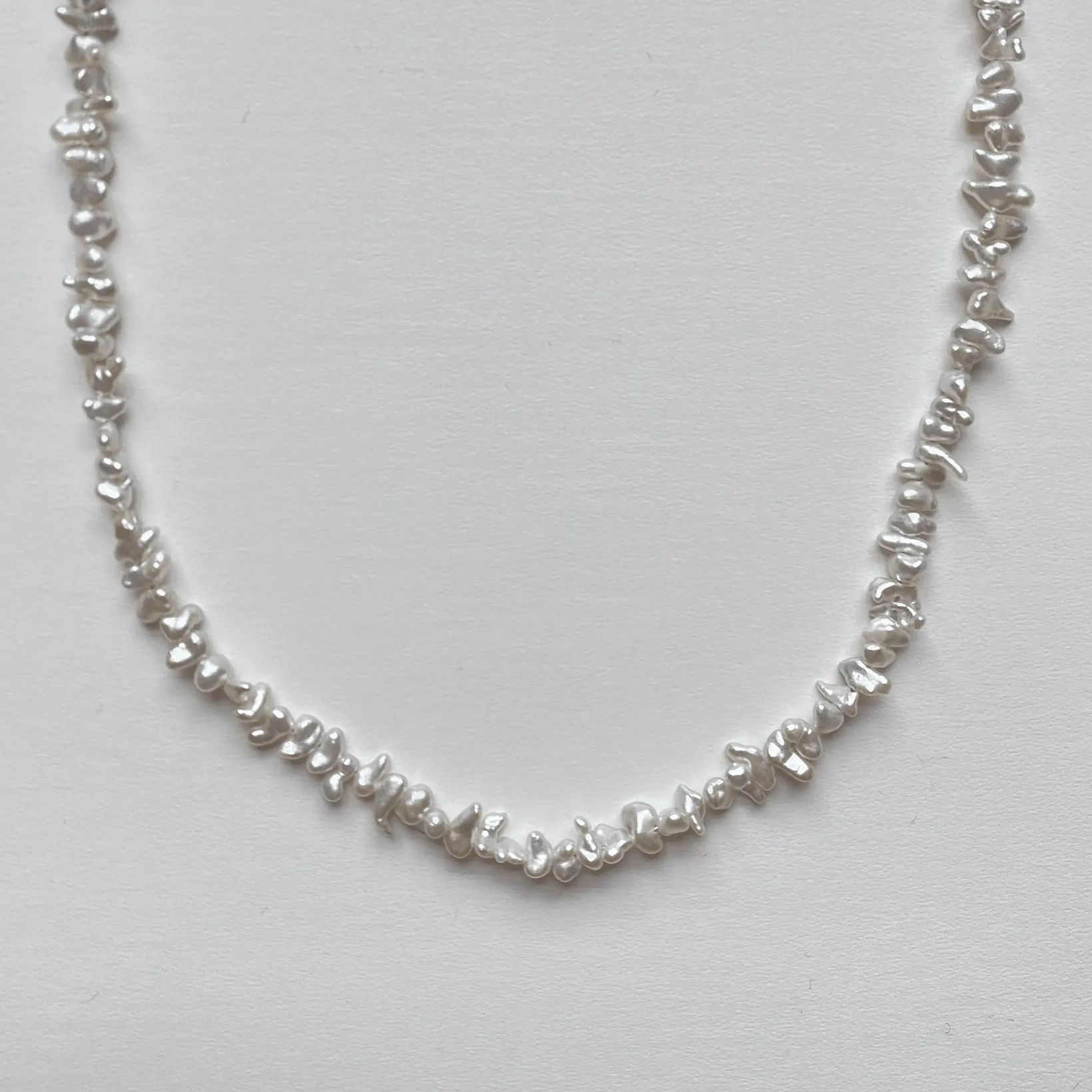 Keishi Pearl Necklace