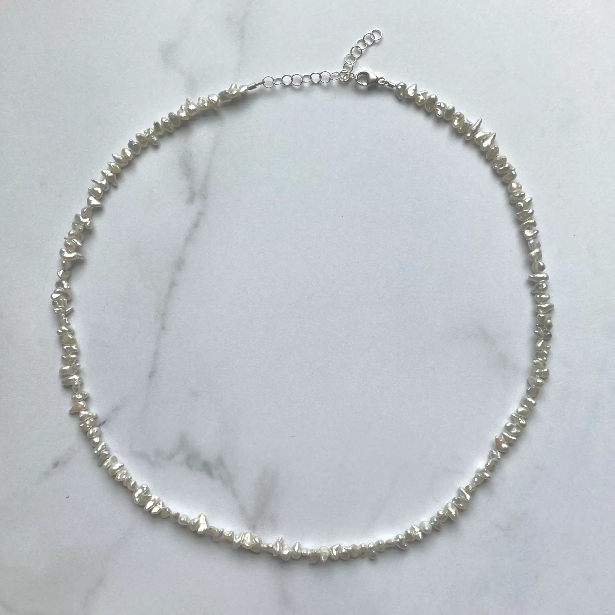 Keishi Pearl Necklace