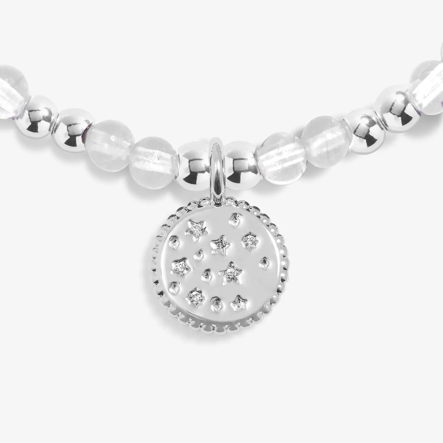 Kids A Little April Birthstone Silver Plated Bracelet C785