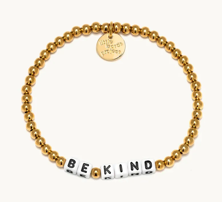 Little Words Project Bracelet - Gold