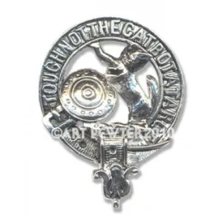 MacBean Clan Crest Brooch