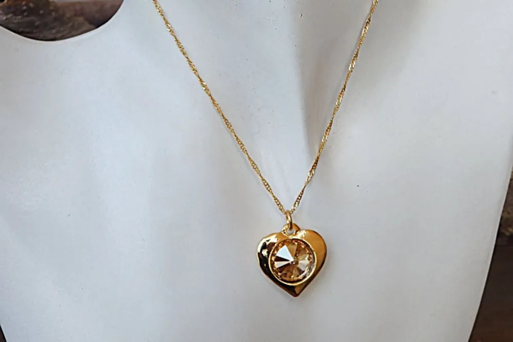 Mother daughter necklace