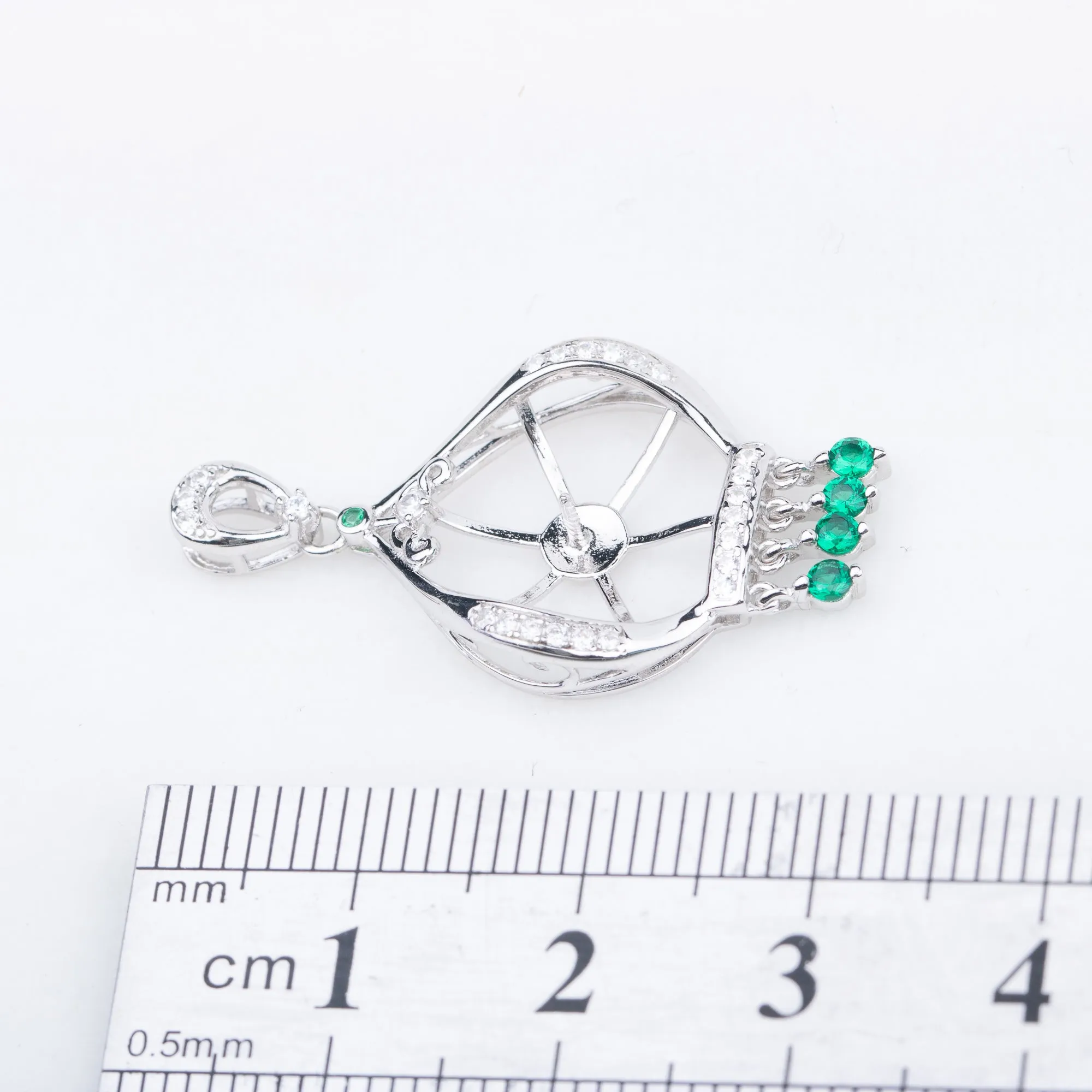 P010871 DIY 7-9mm Natural Freshwater pearl pendant accessory 925 sterling silver engagement jewelry necklace for women