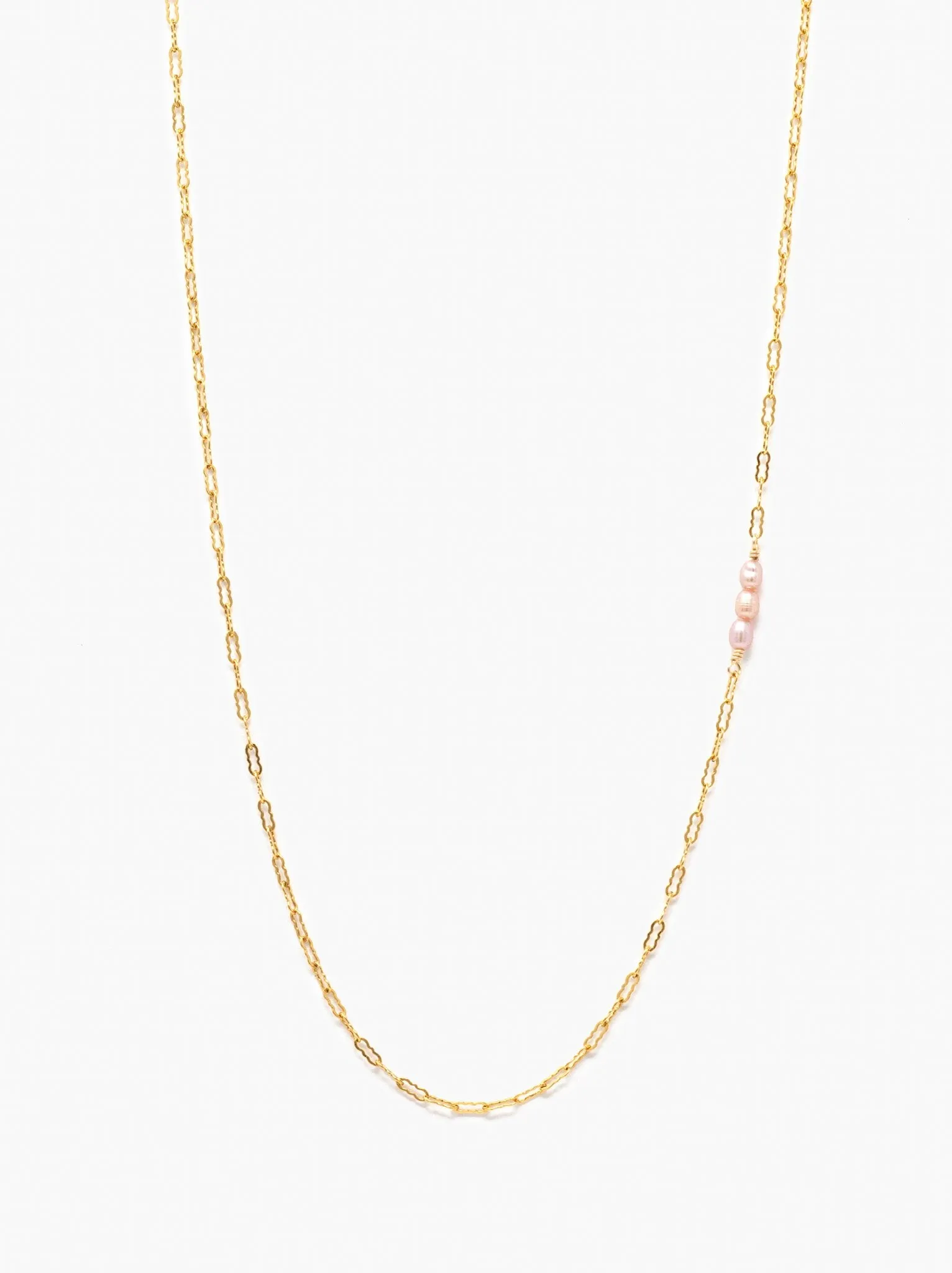 Pearl Station Necklace