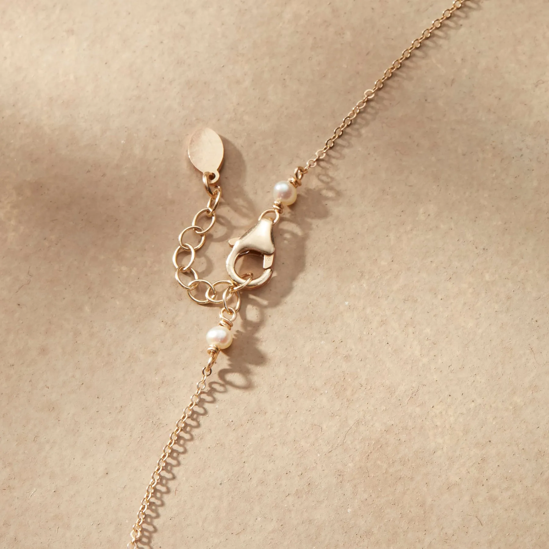 Pearly Orbits Necklace