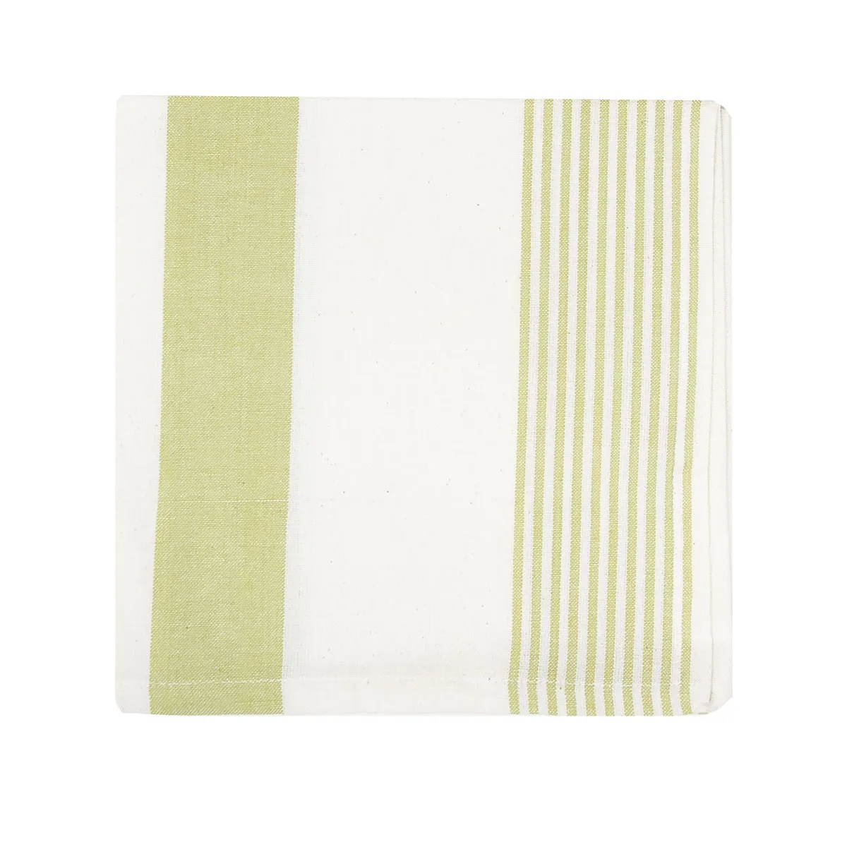 Peridot & White Table Linens