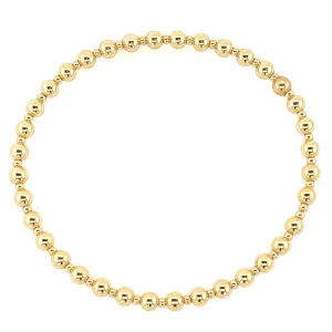 "NICOLE" 14k gold-filled beaded bracelet