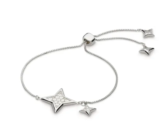 Revival Astoria Starburst Pavé Grand Star Toggle Bracelet