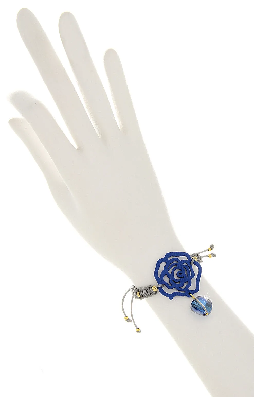 ROSE Indigo Crystal Woman Bracelet