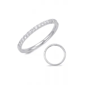 S Kashi & Sons Prong Set Wedding Band EN7597-BWG