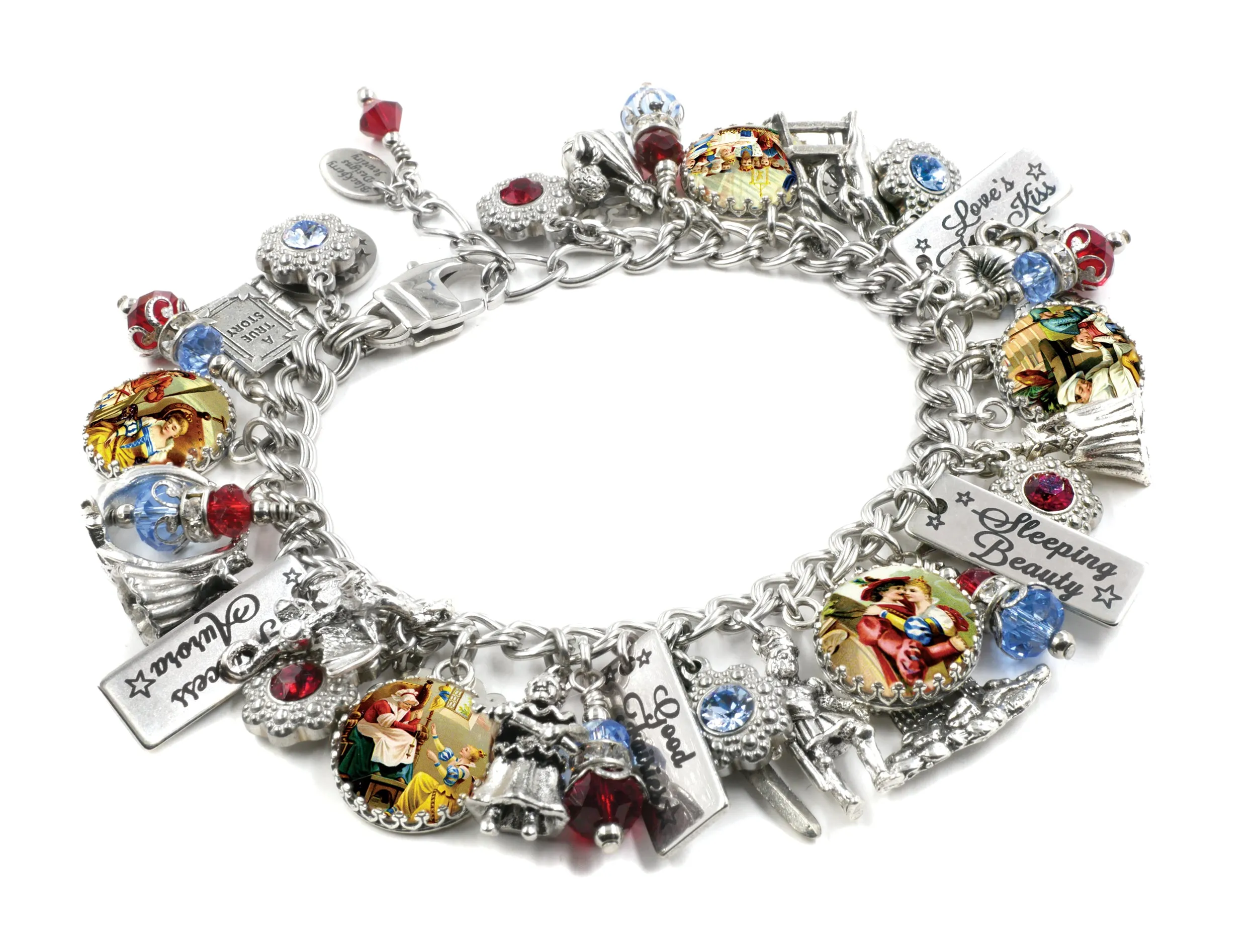 Sleeping Beauty Charm Bracelet