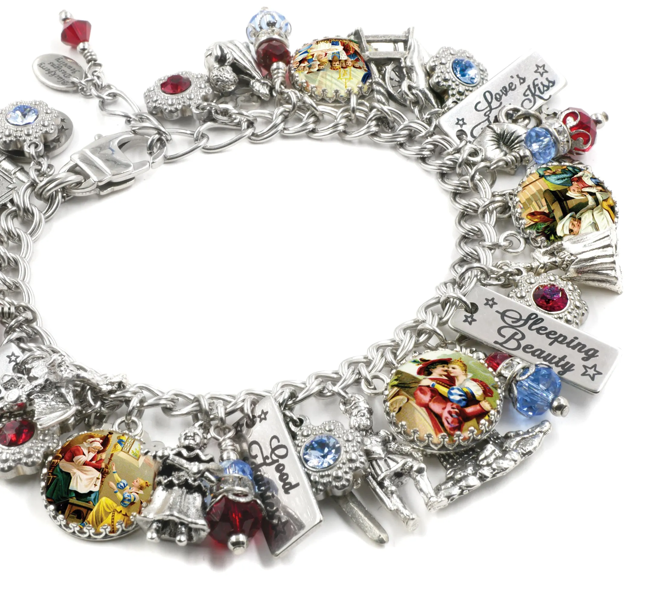 Sleeping Beauty Charm Bracelet