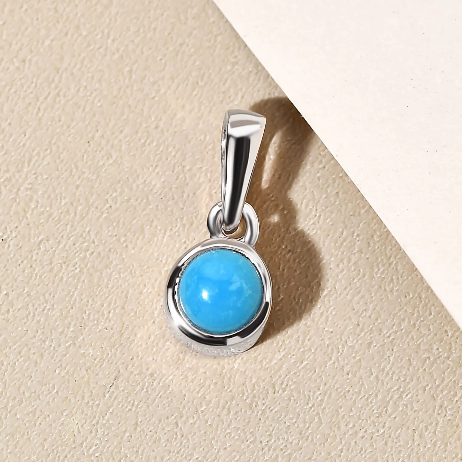 Solitaire Birthstone Charm Pendant