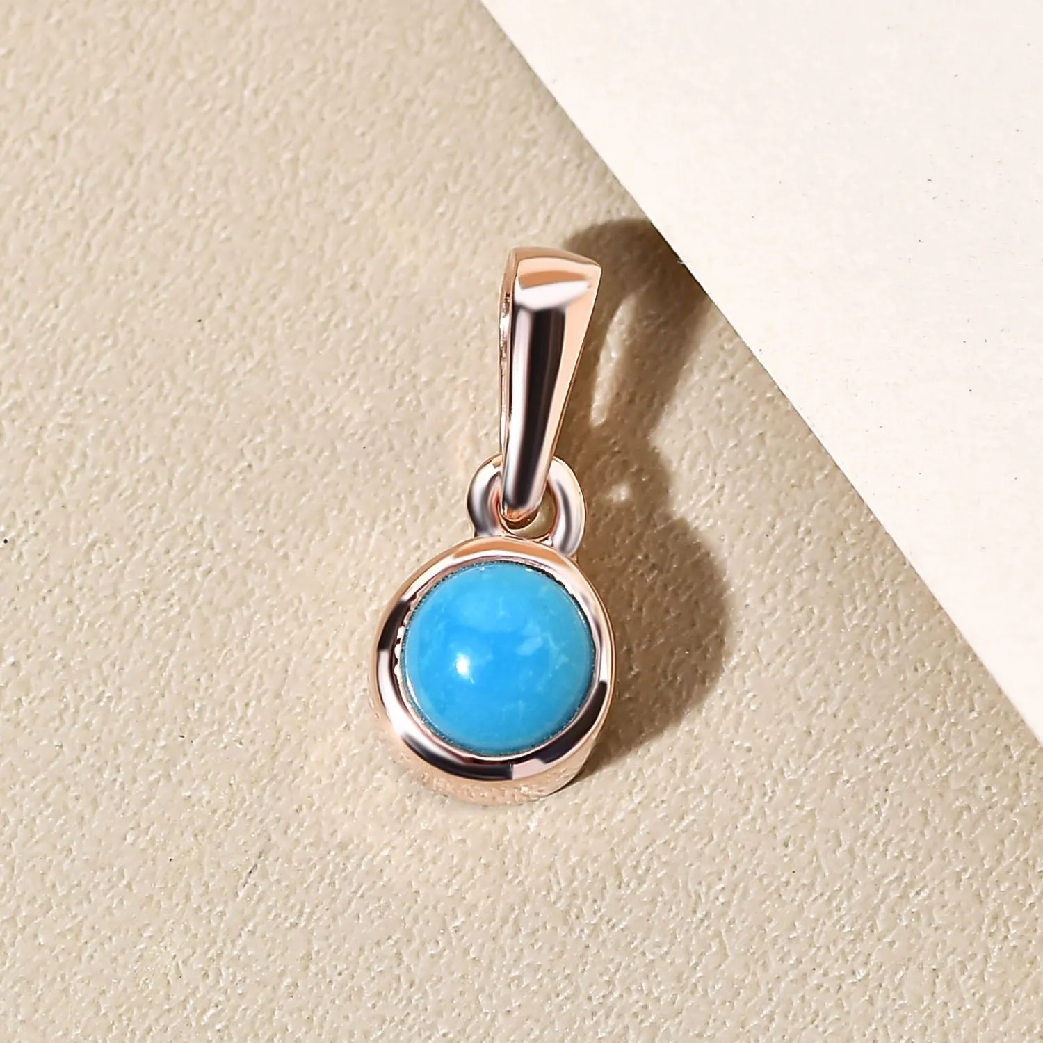 Solitaire Birthstone Charm Pendant