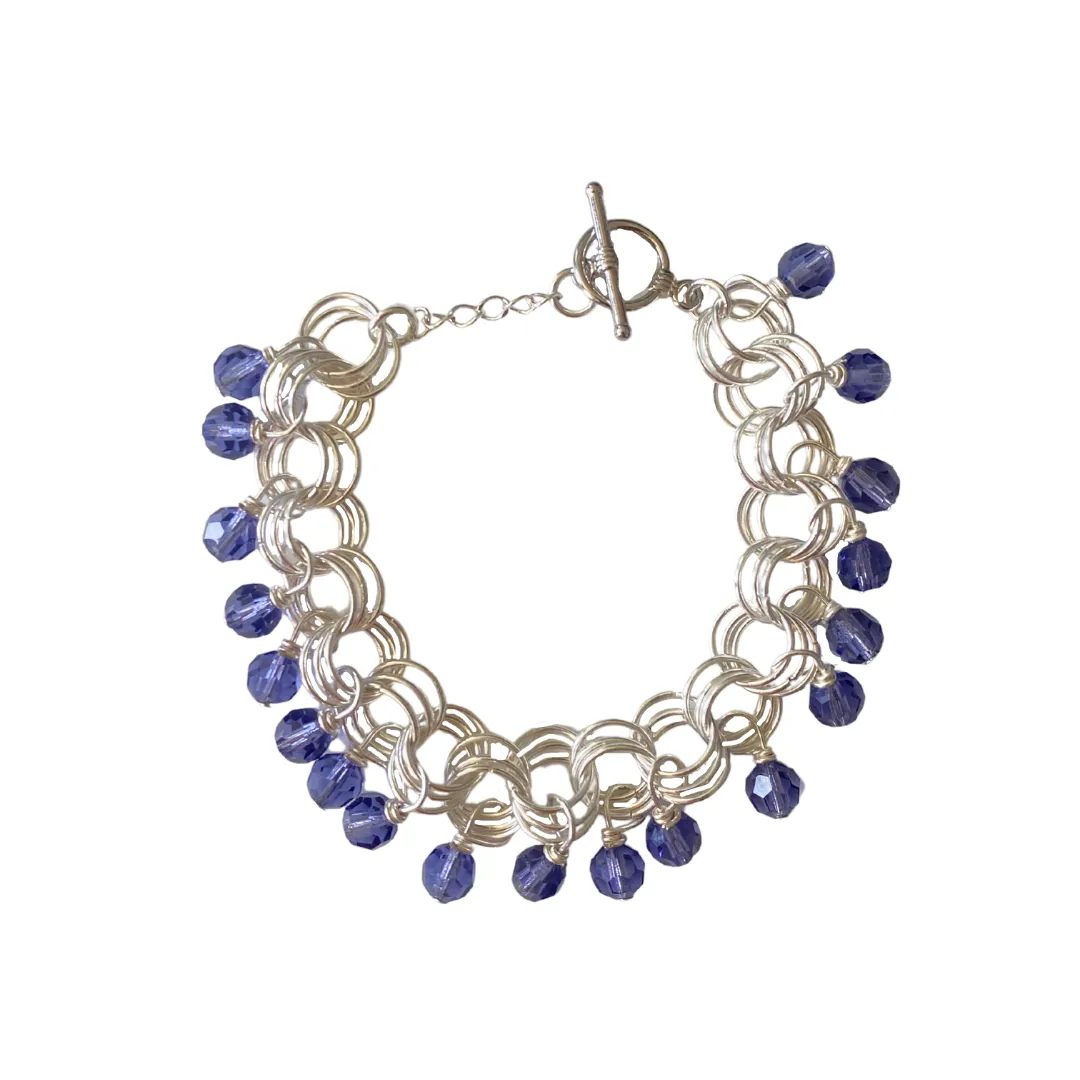 The Donna Bracelet in Tanzanite