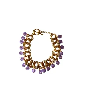 The Donna Bracelet in Violet