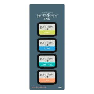 Tropical BetterPress Ink Mini Set - 4 Pack