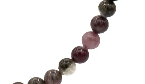 Watermelon Tourmaline Natural Gemstone Necklace